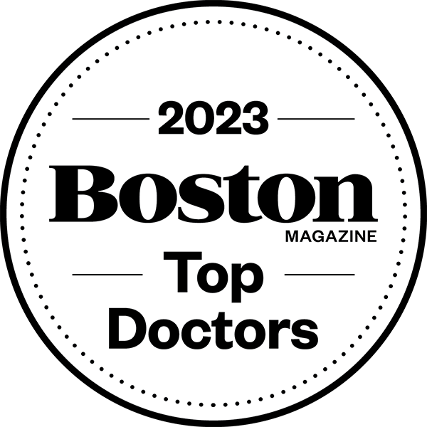2023 Boston Magazine Top Docs badge